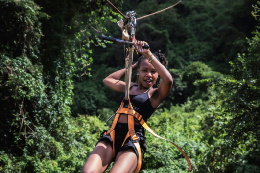 Zipline Tour: Abseilen in den Baumwipfeln und Natur