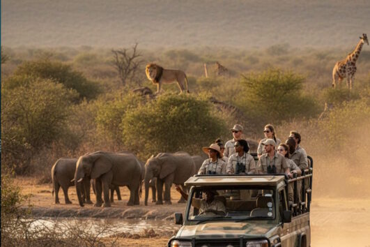 Big 5 Safari in “Schotia Private Safaris” (NCL Sun)